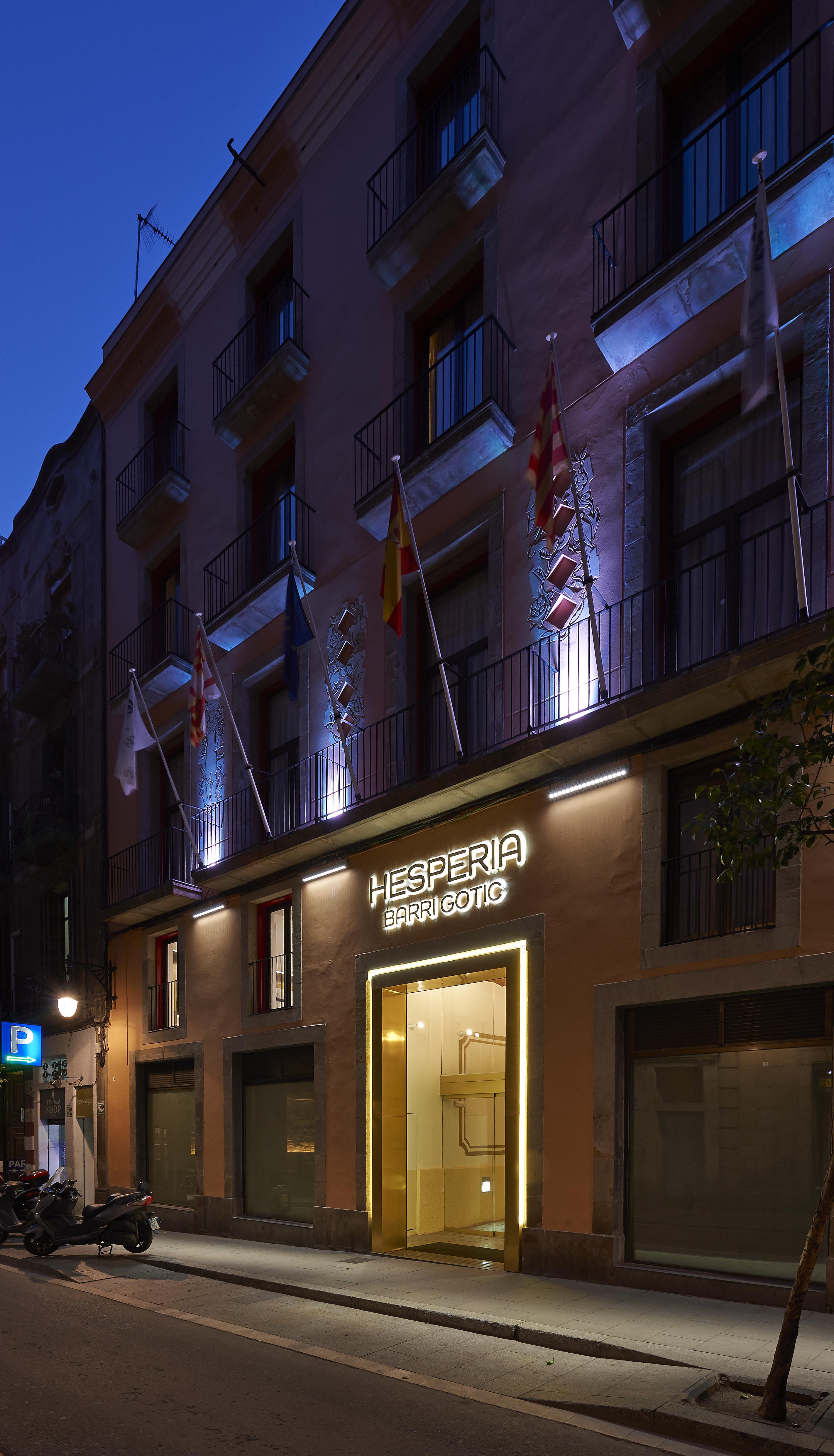 Hesperia Barcelona Barri Gòtic Hotel Esterno foto